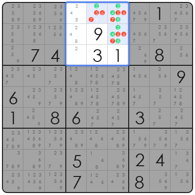 como se juega el sudoku con números